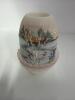 Fenton Fairy Lamp Skaters on Ice Hand-Painted - 2