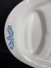 Corning Ware P-19 Platter with Holder, Blue Cornflower - 3