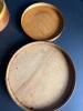 Pair of Round Wooden Pantry Boxes - 5