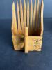 Pair of Hand-Carved Wooden Folk Art Boxes - 5