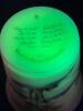 Fenton Hand Painted Uranium Glass Vase - 10