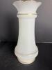 Pair Hand-Painted Floral Bristol Glass Vases - 4