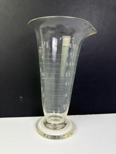 Glass Apothecary Measuring Pitcher