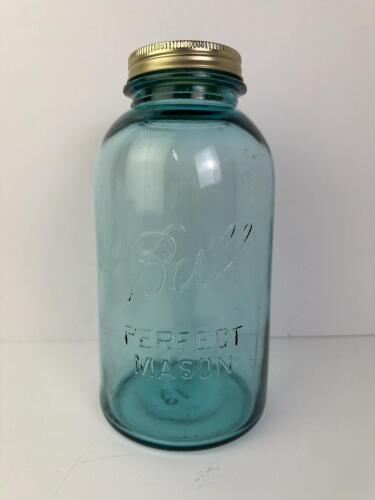 Ball Perfect Mason Blue Glass Jar