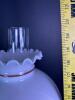 Royal Oil Lamp with Painted Glass Shade - 6