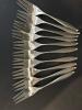 Sterling Silver Flatware Set in Wooden Case - Mostly Towle - 3