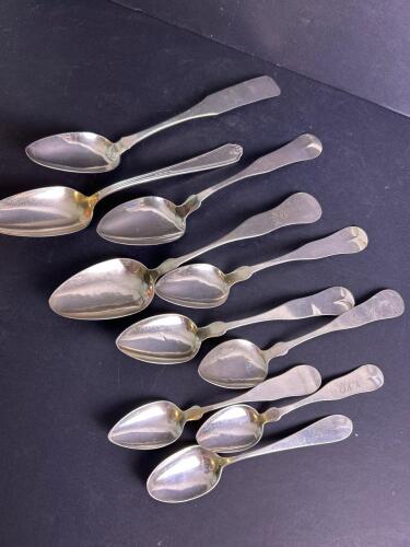 Assorted Coin Silver Spoons