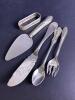 Sterling Silver Serving Utensils (80.7 grams) and One Silver Toned Napkin Ring
