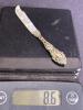 Sterling Silver Handled Mother of Pearl Butter Knife - 6