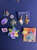 Assorted Costume Jewelry and Pins Lot - 4