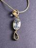 Two Gold Toned Pendant Necklaces - 5