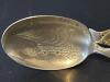 Three Sterling Silver Souvenir Curved Handle Spoons 52.5 Grams - 2