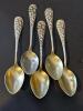 Five Hamilton & Diesinger Sterling Spoons - 54.3 Grams