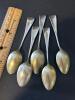Five Hamilton & Diesinger Sterling Spoons - 54.3 Grams - 2