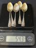 Five Hamilton & Diesinger Sterling Spoons - 54.3 Grams - 5