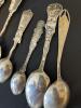 Seven Sterling Silver Presidential & DC Souvenir Spoons - 150.7 Grams - 7