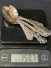 Seven Sterling Silver Presidential & DC Souvenir Spoons - 150.7 Grams - 11