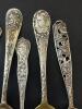 Sterling Silver Souvenir Spoons - 160.8 Grams - 3