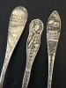 Six Sterling Silver Massachusetts Souvenir Spoons - 135.4 Grams - 2