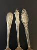 Six Sterling Silver Massachusetts Souvenir Spoons - 135.4 Grams - 3