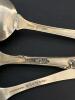 Six Sterling Silver Massachusetts Souvenir Spoons - 135.4 Grams - 5