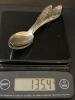 Six Sterling Silver Massachusetts Souvenir Spoons - 135.4 Grams - 7