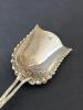 Silver Rose Motif 800 Silver Sugar Shovel - 3