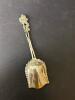 Silver Rose Motif 800 Silver Sugar Shovel - 4