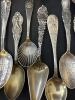 Sterling Silver Souvenir Spoons Assortment Lot - 654 Grams - 5