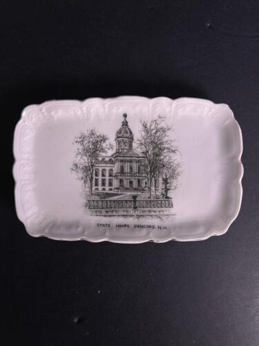 State House Concord NH Souvenir Porcelain Tray