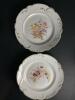 Porcelain Plates with Floral Design, Count of 6 - 3