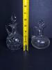 Two Glass Decanters, Cut and Pressed - 4