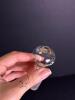 Hand-Painted Art Glass Cruet with Stopper - 4
