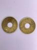 Brass Discs with Engraved Battle Scenes