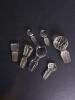 Assorted Glass Decanter Stoppers, Various Styles