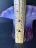 Beautiful Victorian-Style Pink and Purple Art Glass Vase - 7