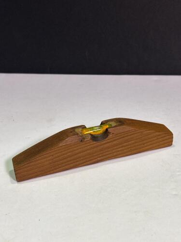 Vintage Wooden Carpenter's Spirit Level