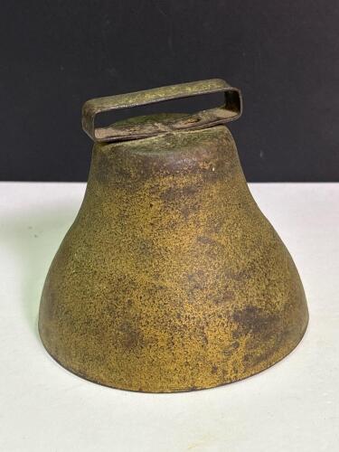 Antique Brass Cowbell
