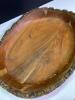 Hand Carved Live Edge Wooden Bowl - 4