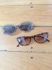 Two Pairs of Women's Fashion Sunglasses
