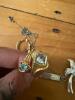 Assorted Jewelry: Bracelets, Rings, Earrings, Necklace - 6