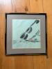 Framed Ink Drawing, Signed
