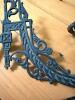 Assorted Cast Iron Hardware, Hinges and Ornate Wall Brackets - 6
