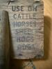 E.B. Frye & Son Animal Comb, Wilton NH - 3