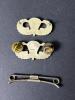 Sterling Silver & Plastic U.S. Paratrooper Badges, Rifle Medal, and Catholic Medal - 2