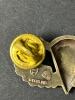 Sterling Silver & Plastic U.S. Paratrooper Badges, Rifle Medal, and Catholic Medal - 8