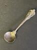 Sterling Presentation Plate and Tiny Sterling Spoon - 69.2 Grams - 2