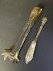 Nickel Silver Serving Tongs and Butter Knife - 2