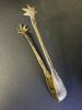 Nickel Silver Serving Tongs and Butter Knife - 4