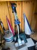 Shed Lot: Garden Goods, Broom, Grill Tools, Umbrellas and More - 10